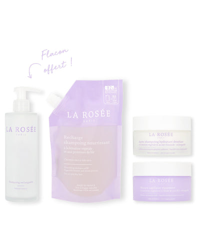 Routine capillaire cheveux secs